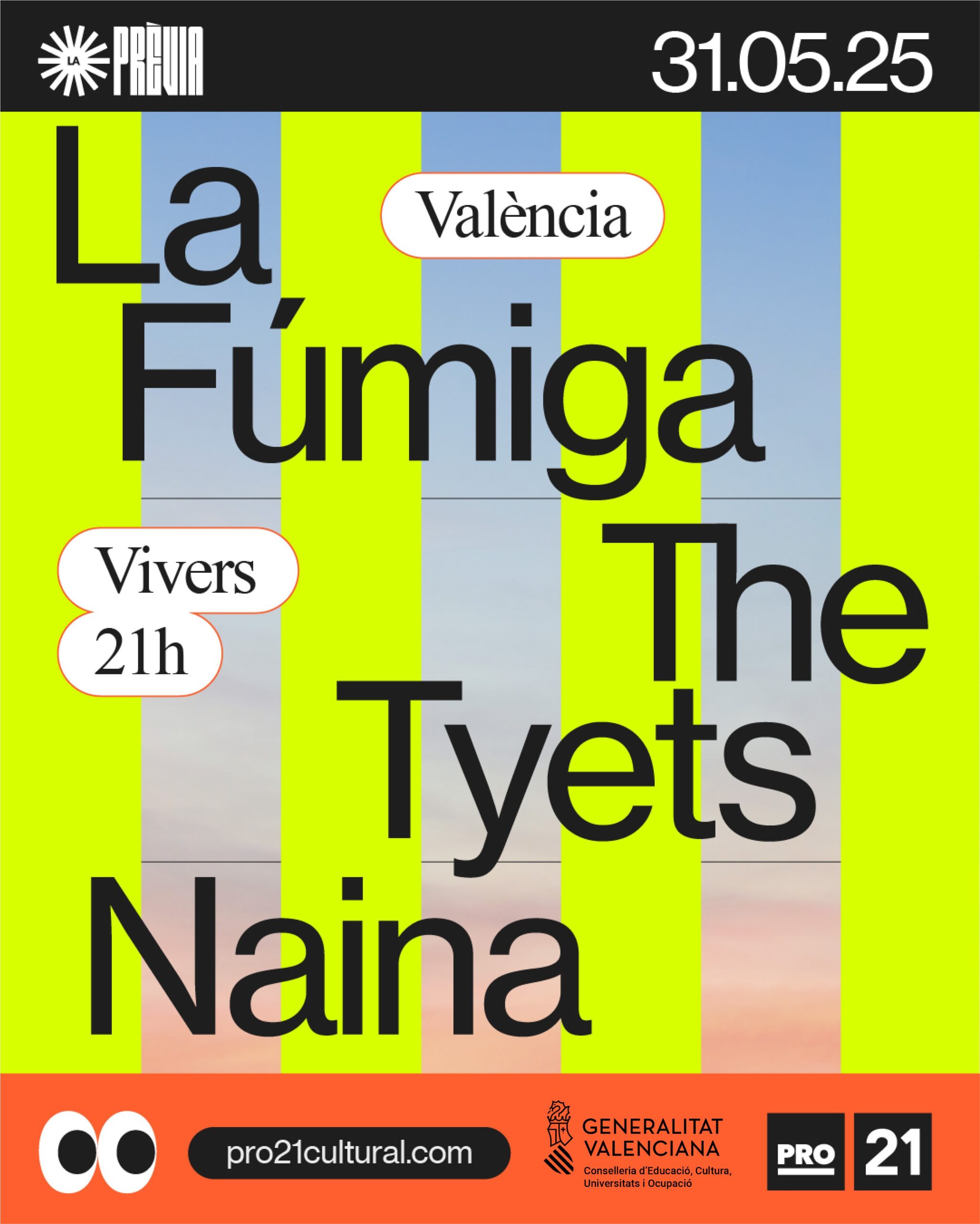 cartell La Prèvia Vivers