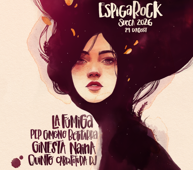 Espiga Rock 2026: LA FÚMIGA + PEP GIMENO BOTIFARRA + GINESTÀ + NAINA + QUINTO + CABRA FOTUDA DJ